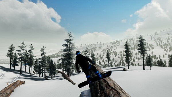 Игра SNWBRD: Freestyle Snowboarding, скриншот