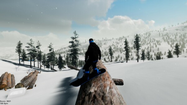 Игра SNWBRD: Freestyle Snowboarding, скриншот
