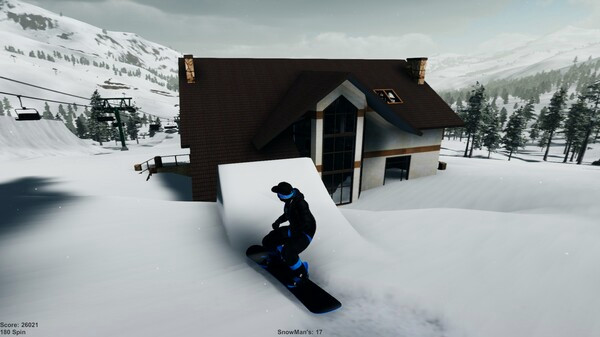Игра SNWBRD: Freestyle Snowboarding, скриншот