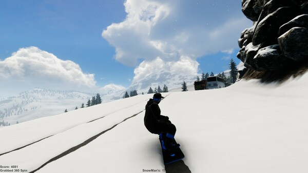 Игра SNWBRD: Freestyle Snowboarding, скриншот