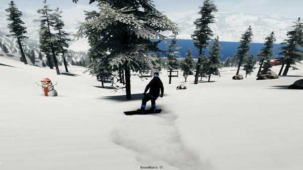 Игра SNWBRD: Freestyle Snowboarding, скриншот