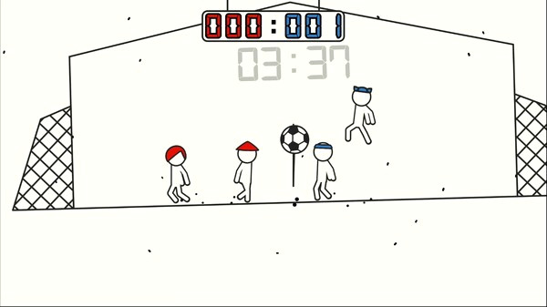 Игра Soccer in a Box, скриншот
