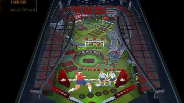 Игра Soccer Pinball Thrills, скриншот