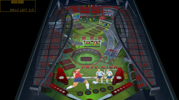 Игра Soccer Pinball Thrills, скриншот