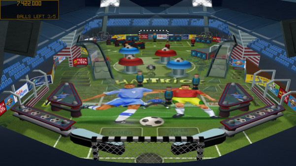 Игра Soccer Pinball Thrills, скриншот