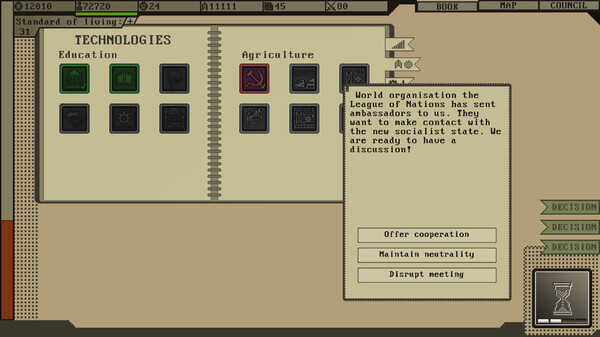 Игра Socialism Simulator, скриншот