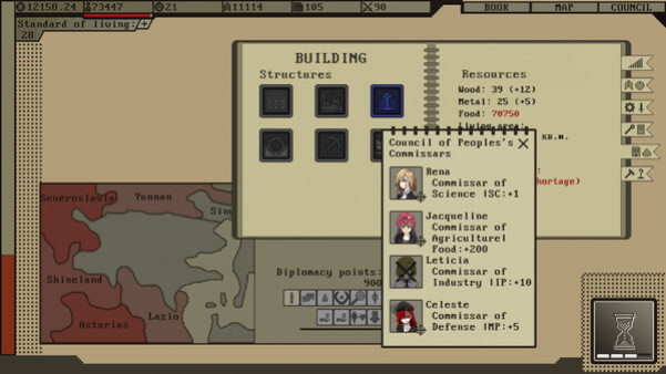 Игра Socialism Simulator, скриншот