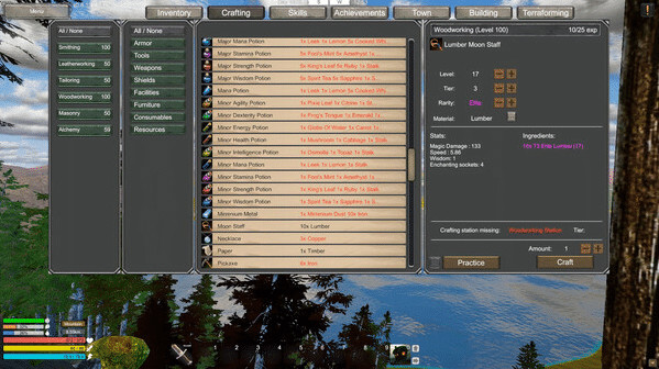 Игра Solace Crafting, скриншот