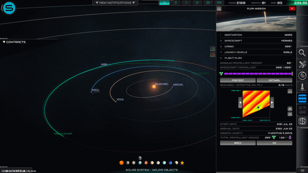 Игра Solar Expanse - Space Exploration Manager, скриншот