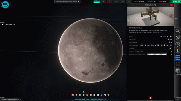 Игра Solar Expanse - Space Exploration Manager, скриншот