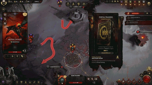 Игра Solium Infernum, скриншот