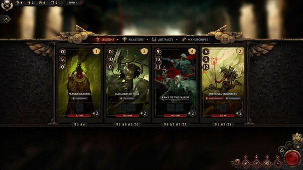 Игра Solium Infernum, скриншот