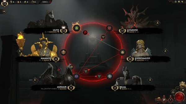 Игра Solium Infernum, скриншот