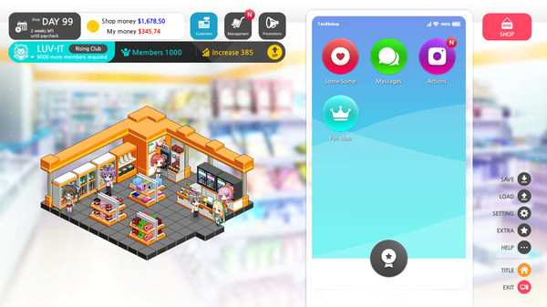 Игра Some Some Convenience Store / Adela After Story, скриншот