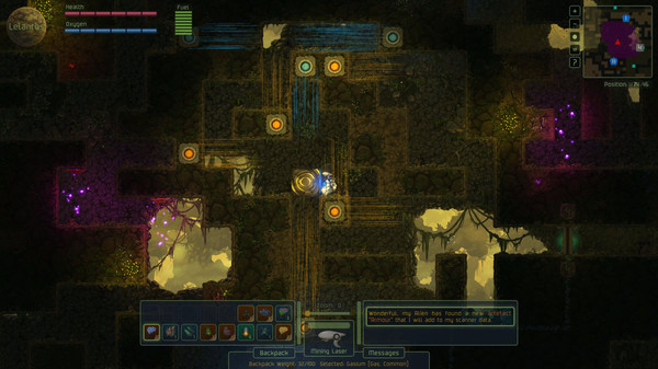 Игра Something Ate My Alien, скриншот