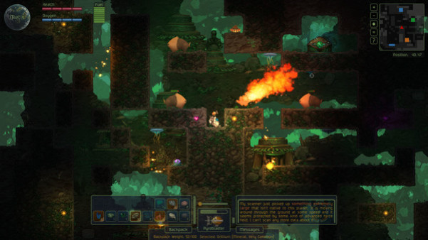 Игра Something Ate My Alien, скриншот