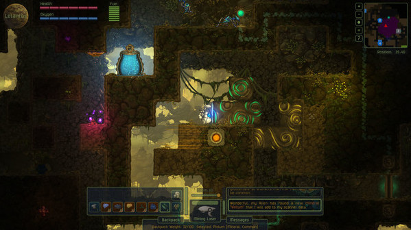 Игра Something Ate My Alien, скриншот