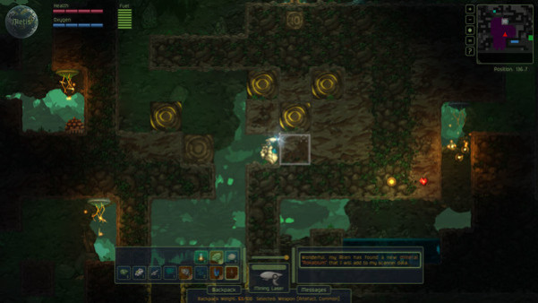 Игра Something Ate My Alien, скриншот