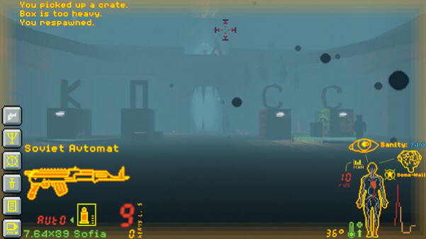 Игра Sonar Shock, скриншот