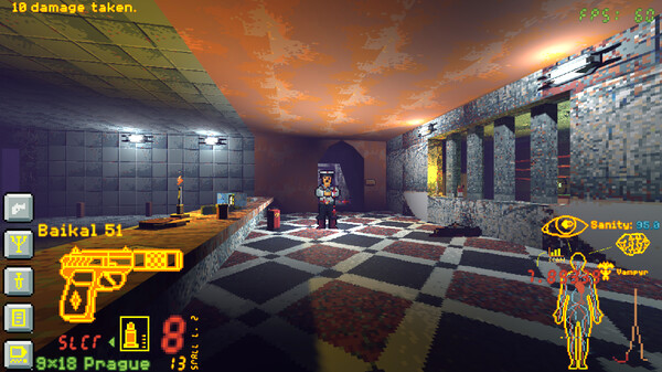 Игра Sonar Shock, скриншот