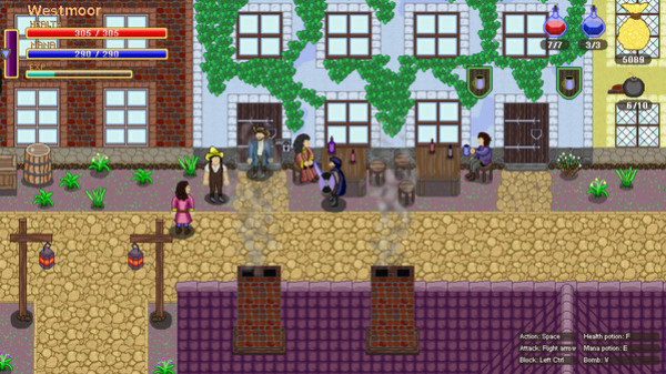 Игра Songs of Skydale, скриншот