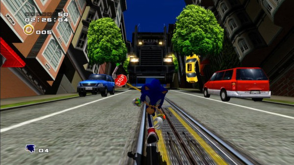 Игра Sonic Adventure 2, скриншот