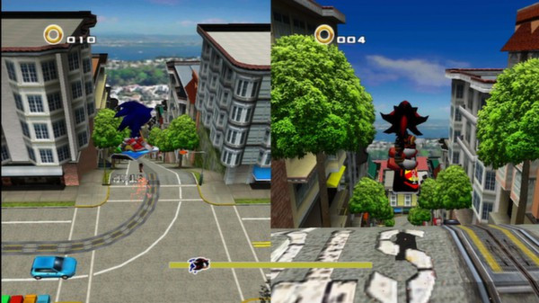 Игра Sonic Adventure 2, скриншот
