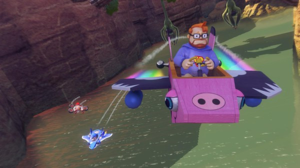 Игра Sonic and All-Stars Racing Transformed - Yogscast DLC, скриншот