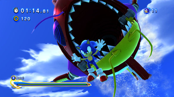 Игра Sonic Generations Collection, скриншот