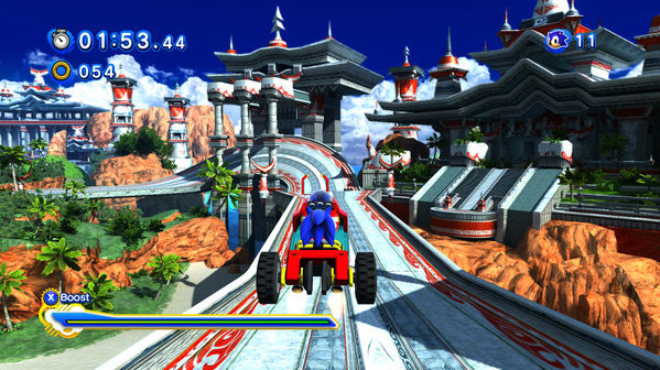 Игра Sonic Generations Collection, скриншот