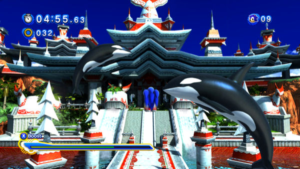 Игра Sonic Generations Collection, скриншот
