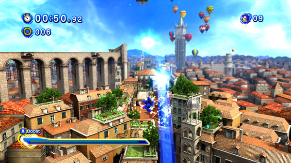 Игра Sonic Generations Collection, скриншот