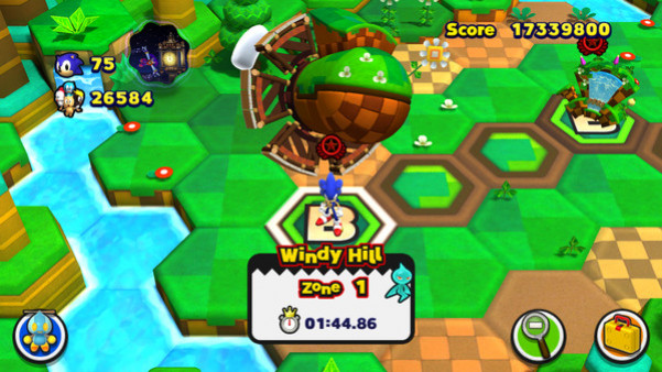 Игра Sonic Lost World, скриншот
