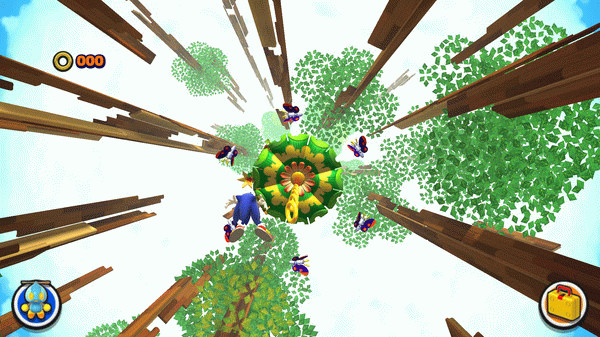 Игра Sonic Lost World, скриншот