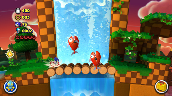Игра Sonic Lost World, скриншот