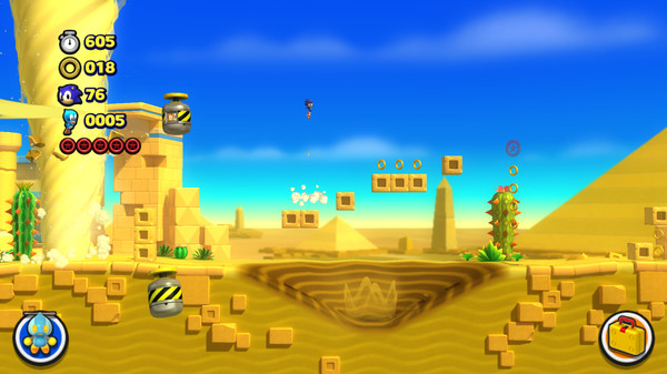 Игра Sonic Lost World, скриншот