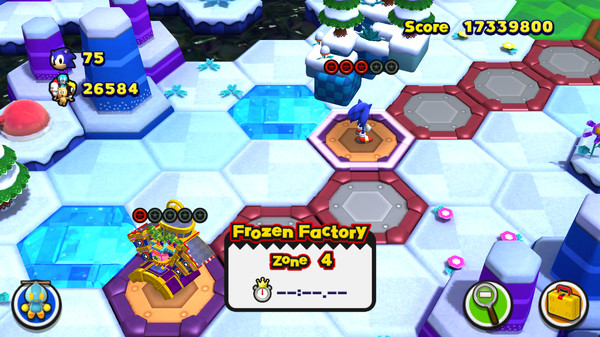 Игра Sonic Lost World, скриншот