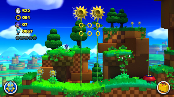 Игра Sonic Lost World, скриншот