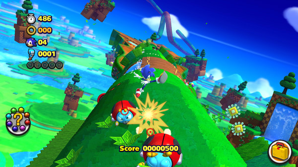 Игра Sonic Lost World, скриншот