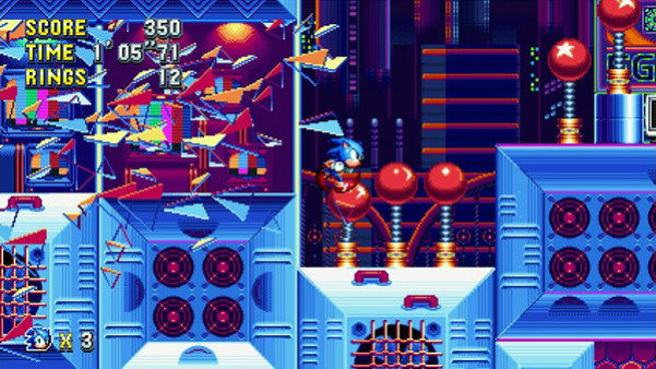 Игра Sonic Mania, скриншот