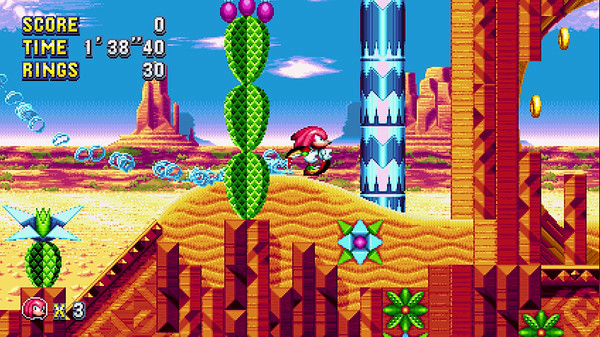 Игра Sonic Mania, скриншот