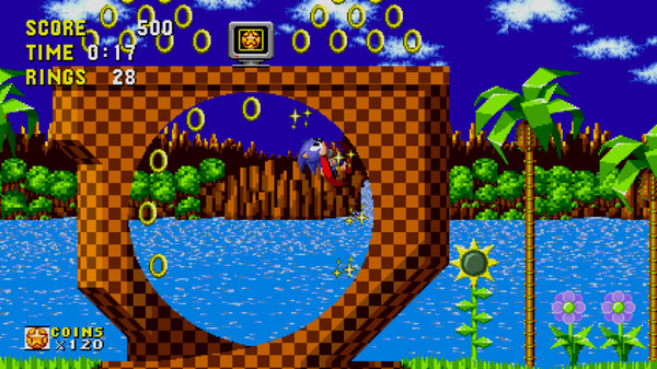 Игра Sonic Origins, скриншот