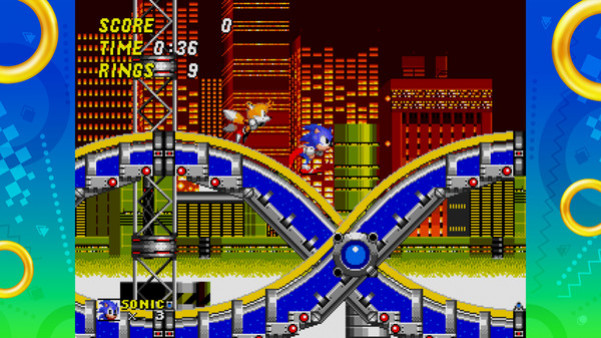 Игра Sonic Origins, скриншот