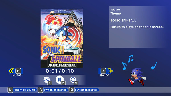 Игра Sonic Origins, скриншот