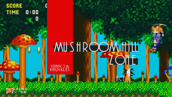 Игра Sonic Origins, скриншот