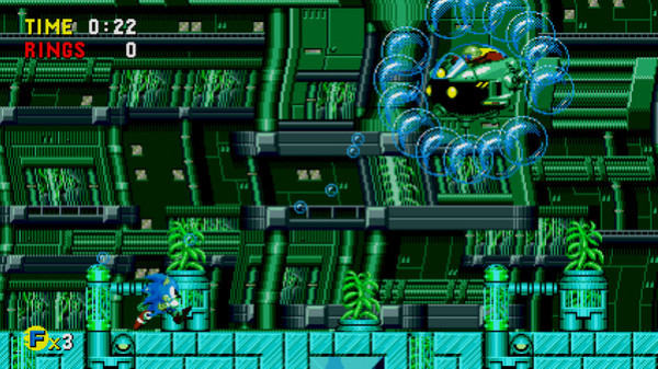 Игра Sonic Origins, скриншот