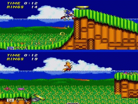 Игра Sonic The Hedgehog 2, скриншот