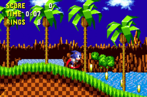 Игра Sonic The Hedgehog, скриншот