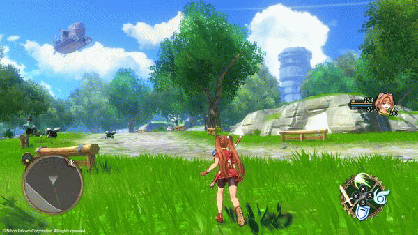 Игра Sora no Kiseki the 1st, скриншот