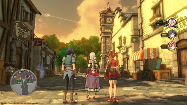 Игра Sora no Kiseki the 1st, скриншот